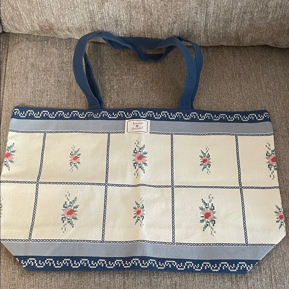 Sezane X Baziszt tote bag